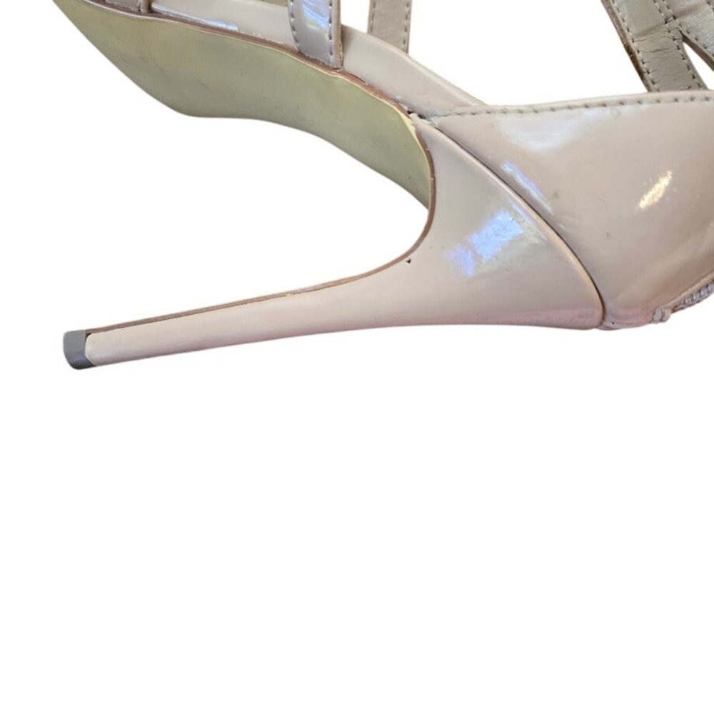 Steve Madden Maree Strappy Nude Beige High Heels Women's Size 7.5 - Picture 8 of 9